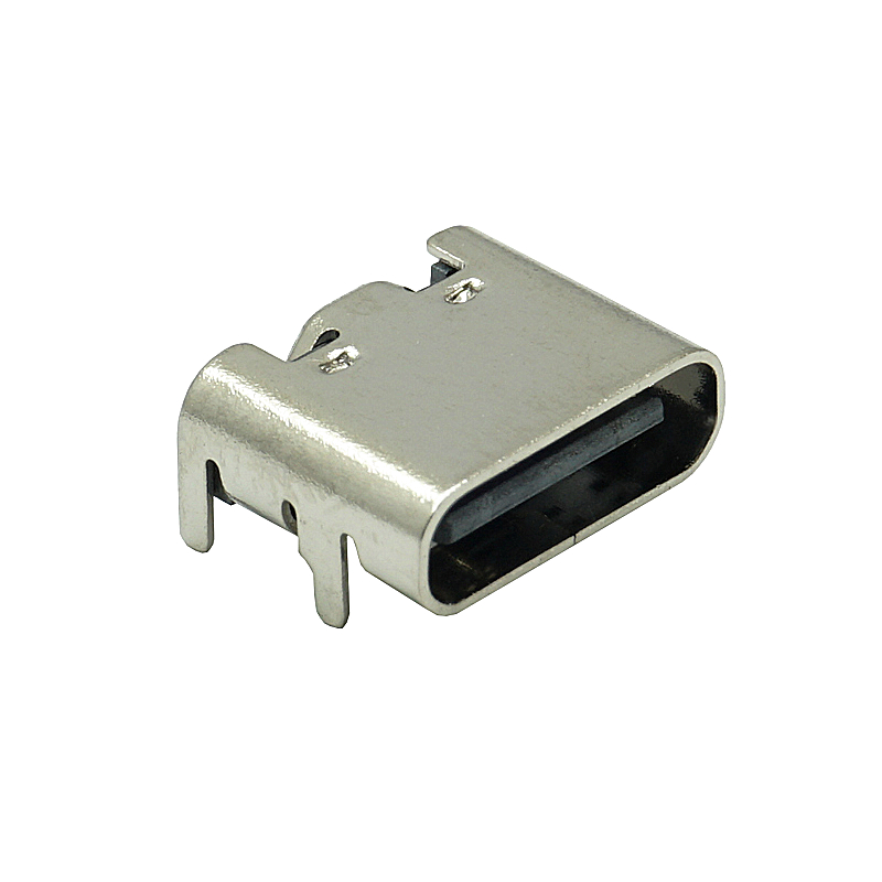 USB连接器1006-FGB012-C TYPE-C 6PIN 母座