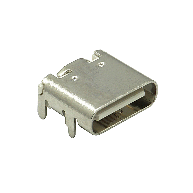 USB连接器TYPE-C 2.0 16PIN 3次moiding 板上型